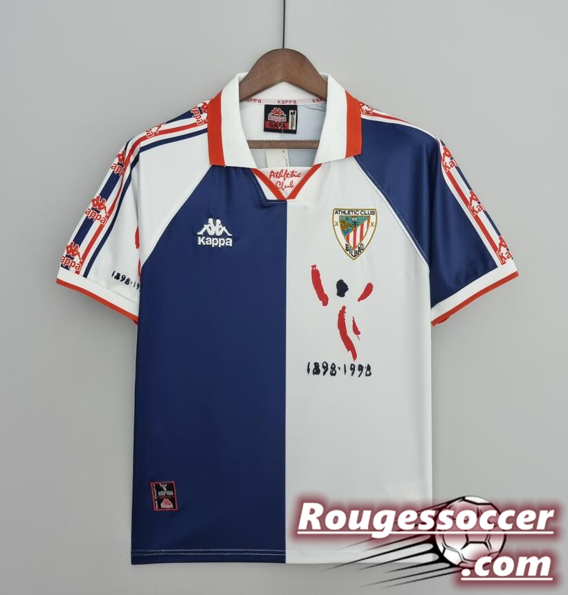 Athletic Bilbao Retro Away Kit Soccer Jersey 1997/98